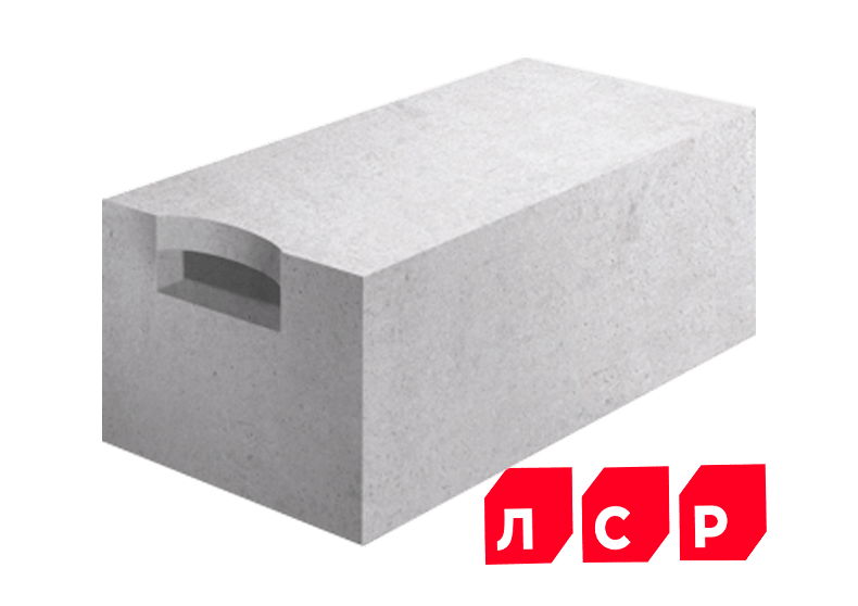 Газобетон ЛСР Кикерино D500 375х250х625 мм