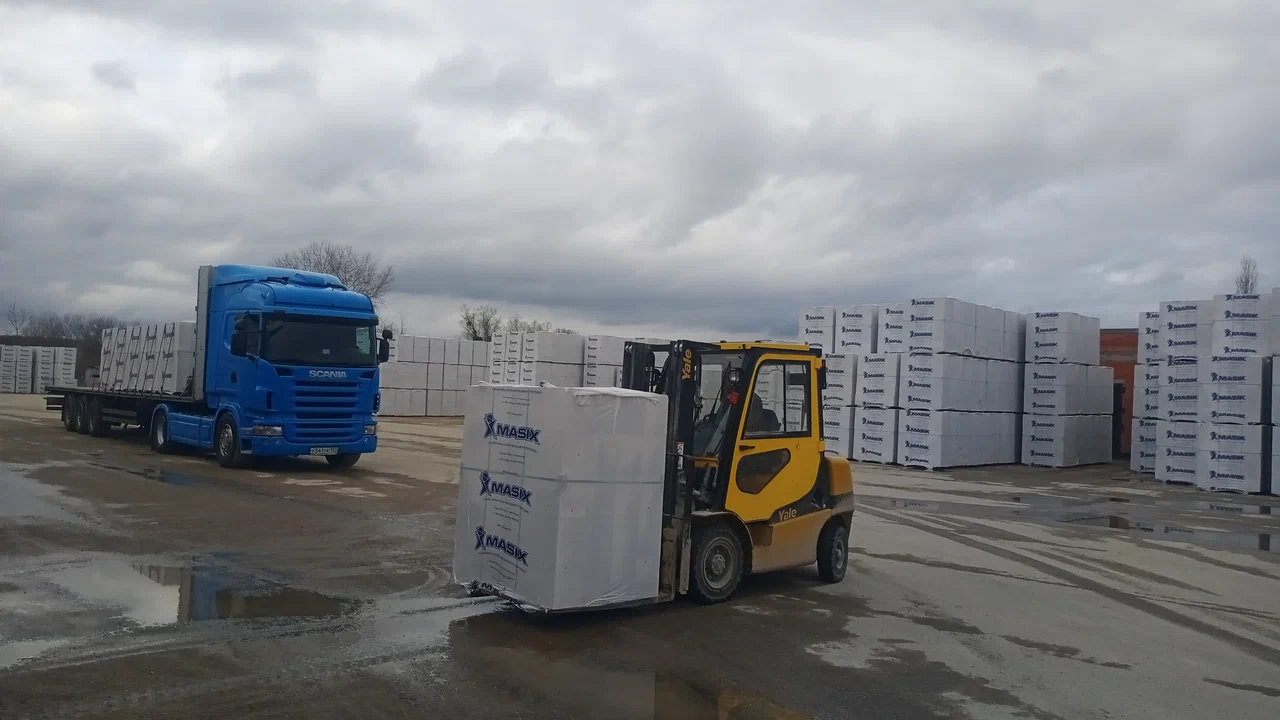 Газобетон Masix D500 625x300x200